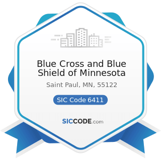 Blue Cross and Blue Shield of Minnesota - SIC Code 6411 - Insurance Agents, Brokers and Service