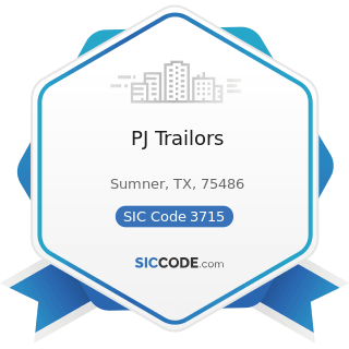 PJ Trailors - SIC Code 3715 - Truck Trailers