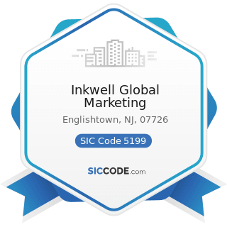 Inkwell Global Marketing - SIC Code 5199 - Nondurable Goods, Not Elsewhere Classified