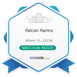 Falcon Farms - NAICS Code 453110 - Florists