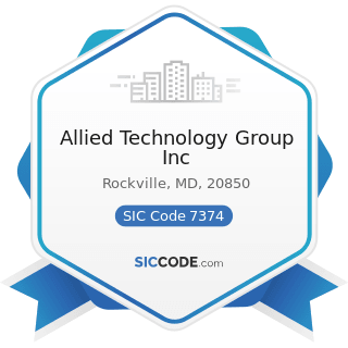 Allied Technology Group Inc - SIC Code 7374 - Computer Processing and Data Preparation and...