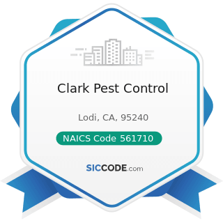 Clark Pest Control - NAICS Code 561710 - Exterminating and Pest Control Services