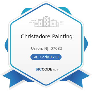 Christadore Painting - SIC Code 1711 - Plumbing, Heating and Air-Conditioning