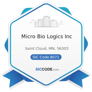 Micro Bio Logics Inc - SIC Code 8071 - Medical Laboratories