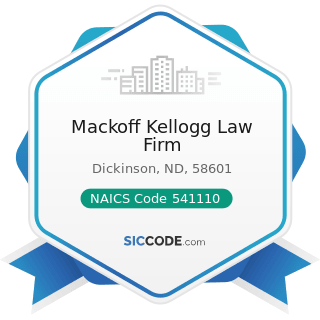 Mackoff Kellogg Law Firm - NAICS Code 541110 - Offices of Lawyers