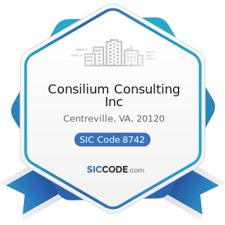 Consilium Consulting Inc - SIC Code 8742 - Management Consulting Services