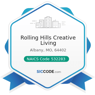 Rolling Hills Creative Living - NAICS Code 532283 - Home Health Equipment Rental