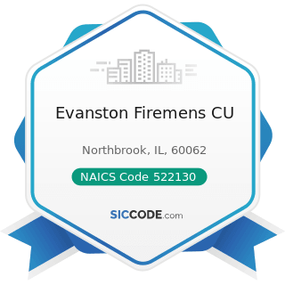 Evanston Firemens CU - NAICS Code 522130 - Credit Unions