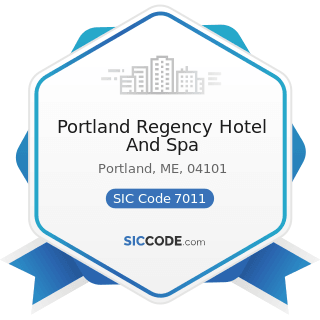 Portland Regency Hotel And Spa - SIC Code 7011 - Hotels and Motels