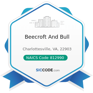 Beecroft And Bull - NAICS Code 812990 - All Other Personal Services