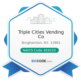 Triple Cities Vending Co - NAICS Code 454210 - Vending Machine Operators