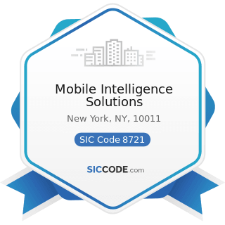 Mobile Intelligence Solutions - SIC Code 8721 - Accounting, Auditing, and Bookkeeping Services