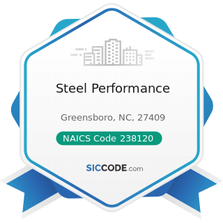 Steel Performance - NAICS Code 238120 - Structural Steel and Precast Concrete Contractors