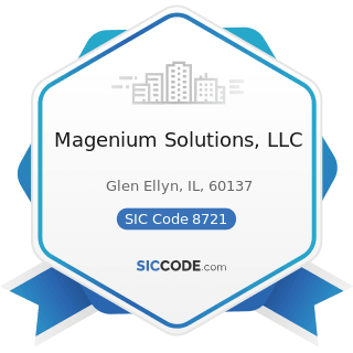 Magenium Solutions, LLC - SIC Code 8721 - Accounting, Auditing, and Bookkeeping Services