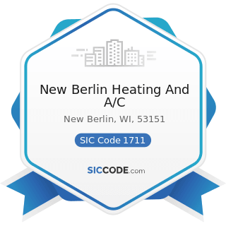 New Berlin Heating And A/C - SIC Code 1711 - Plumbing, Heating and Air-Conditioning