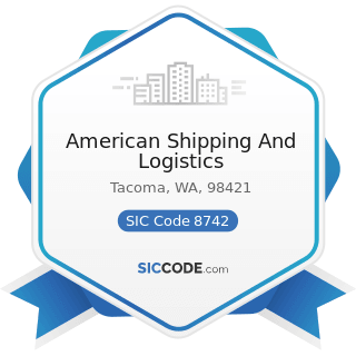 American Shipping And Logistics - SIC Code 8742 - Management Consulting Services