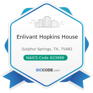 Enlivant Hopkins House - NAICS Code 623990 - Other Residential Care Facilities