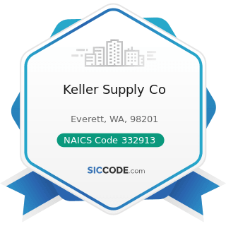 Keller Supply Co - NAICS Code 332913 - Plumbing Fixture Fitting and Trim Manufacturing