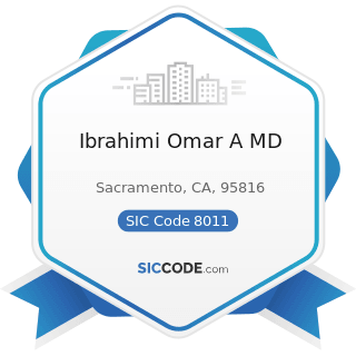 Ibrahimi Omar A MD - SIC Code 8011 - Offices and Clinics of Doctors of Medicine