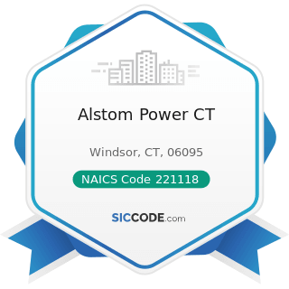 Alstom Power CT - NAICS Code 221118 - Other Electric Power Generation