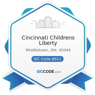 Cincinnati Childrens Liberty - SIC Code 8011 - Offices and Clinics of Doctors of Medicine