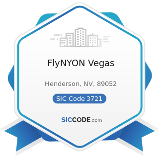 FlyNYON Vegas - SIC Code 3721 - Aircraft