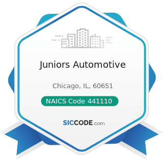 Juniors Automotive - NAICS Code 441110 - New Car Dealers