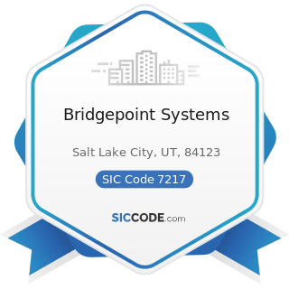 Bridgepoint Systems - SIC Code 7217 - Carpet and Upholstery Cleaning
