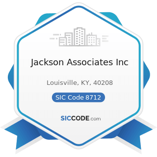 Jackson Associates Inc - SIC Code 8712 - Architectural Services