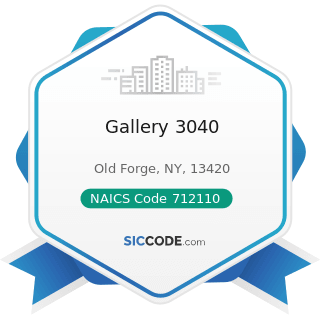 Gallery 3040 - NAICS Code 712110 - Museums