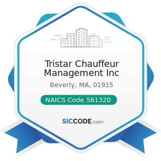 Tristar Chauffeur Management Inc - NAICS Code 561320 - Temporary Help Services