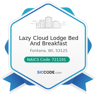Lazy Cloud Lodge Bed And Breakfast - NAICS Code 721191 - Bed-and-Breakfast Inns