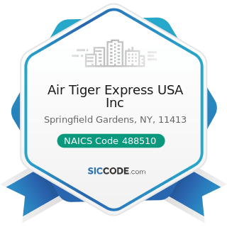 Air Tiger Express USA Inc - NAICS Code 488510 - Freight Transportation Arrangement