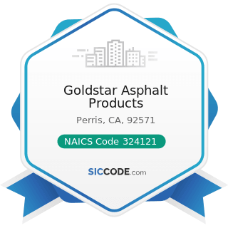 Goldstar Asphalt Products - NAICS Code 324121 - Asphalt Paving Mixture and Block Manufacturing