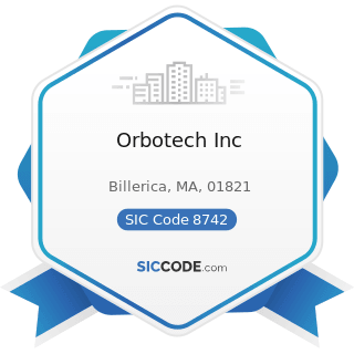Orbotech Inc - SIC Code 8742 - Management Consulting Services