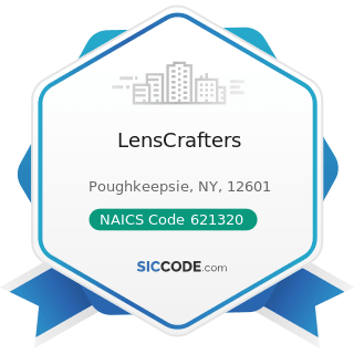 LensCrafters - NAICS Code 621320 - Offices of Optometrists