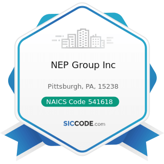 NEP Group Inc - NAICS Code 541618 - Other Management Consulting Services