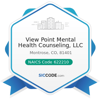 View Point Mental Health Counseling, LLC - NAICS Code 622210 - Psychiatric and Substance Abuse...