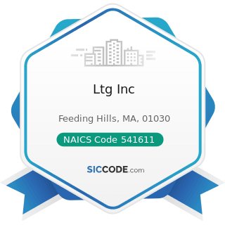 Ltg Inc - NAICS Code 541611 - Administrative Management and General Management Consulting...