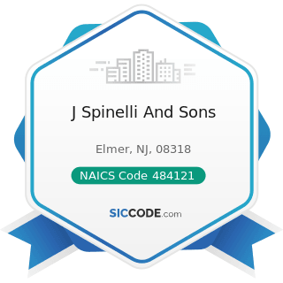 J Spinelli And Sons - NAICS Code 484121 - General Freight Trucking, Long-Distance, Truckload