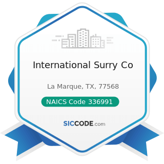 International Surry Co - NAICS Code 336991 - Motorcycle, Bicycle, and Parts Manufacturing