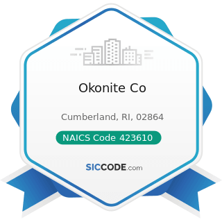 Okonite Co - NAICS Code 423610 - Electrical Apparatus and Equipment, Wiring Supplies, and...