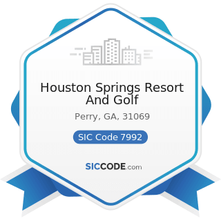 Houston Springs Resort And Golf - SIC Code 7992 - Public Golf Courses