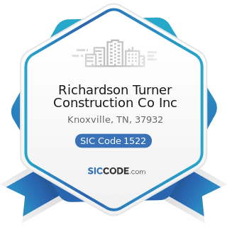 Richardson Turner Construction Co Inc Zip 37932