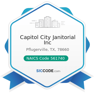 Capitol City Janitorial Inc - NAICS Code 561740 - Carpet and Upholstery Cleaning Services