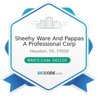 Sheehy Ware And Pappas A Professional Corp - NAICS Code 541110 - Offices of Lawyers