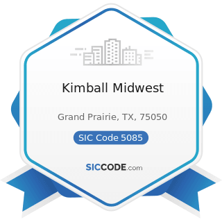 Kimball Midwest - SIC Code 5085 - Industrial Supplies