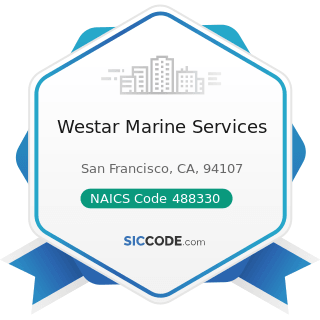 Westar Marine Services - NAICS Code 488330 - Navigational Services to Shipping