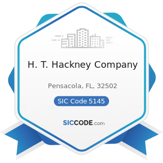 H. T. Hackney Company - SIC Code 5145 - Confectionery