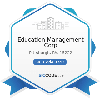 Education Management Corp - SIC Code 8742 - Management Consulting Services